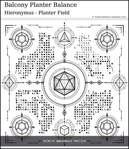 Balcony Planter Balance Quantum radionics card preview - Plants, Gardens & Agriculture - Quantum / Premium