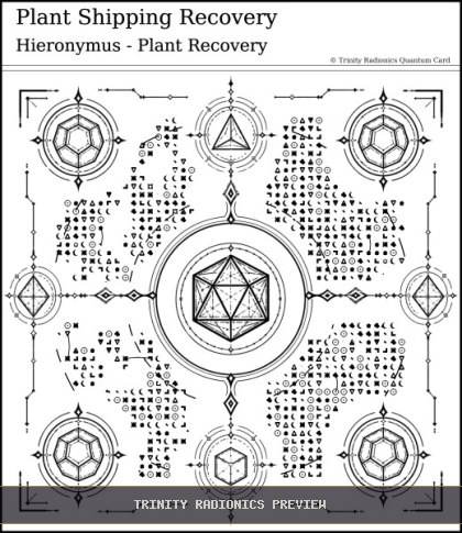 Plant Shipping Recovery Quantum radionics card preview