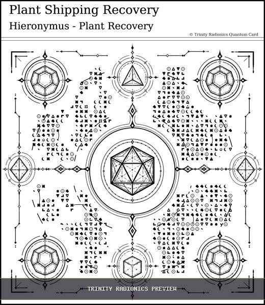 Plant Shipping Recovery Quantum radionics card preview - Plants, Gardens & Agriculture - Quantum / Premium