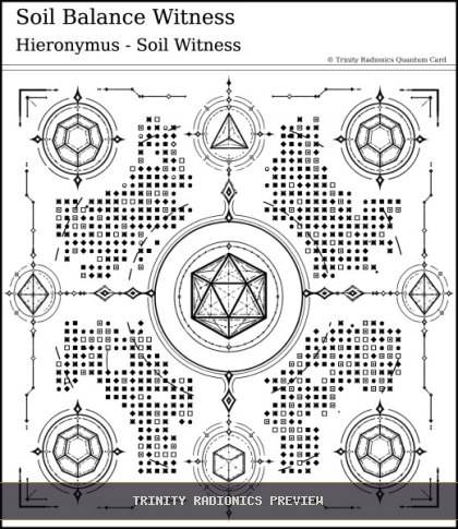 Soil Balance Witness Quantum radionics card preview