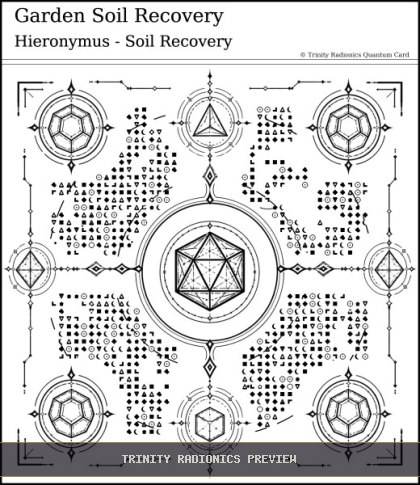 Garden Soil Recovery Quantum radionics card preview