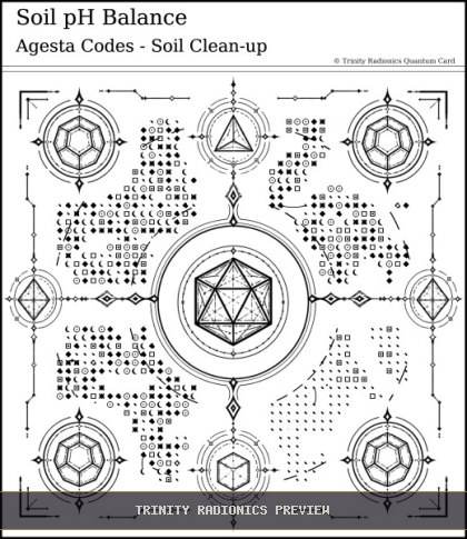 Soil pH Balance Quantum radionics card preview