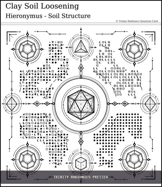 Clay Soil Loosening Quantum radionics card preview - Land, Soil & Ecosystems - Quantum / Premium