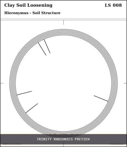 Clay Soil Loosening Radial radionics card preview