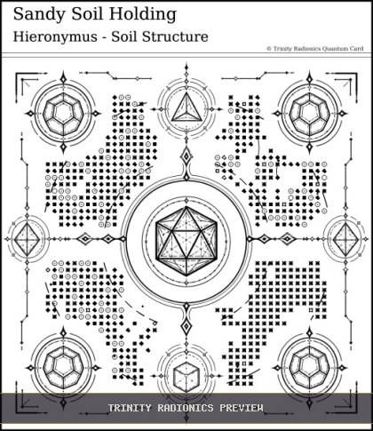 Sandy Soil Holding Quantum radionics card preview