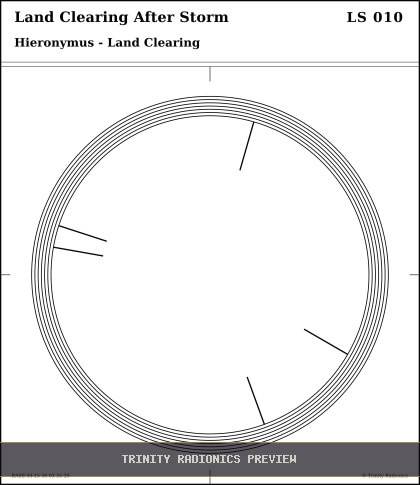 Land Clearing After Storm Radial radionics card preview