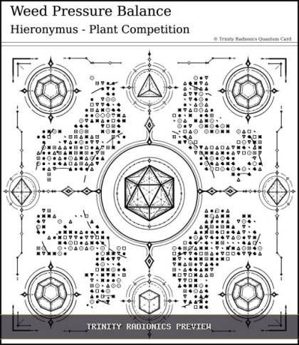 Weed Pressure Balance Quantum radionics card preview