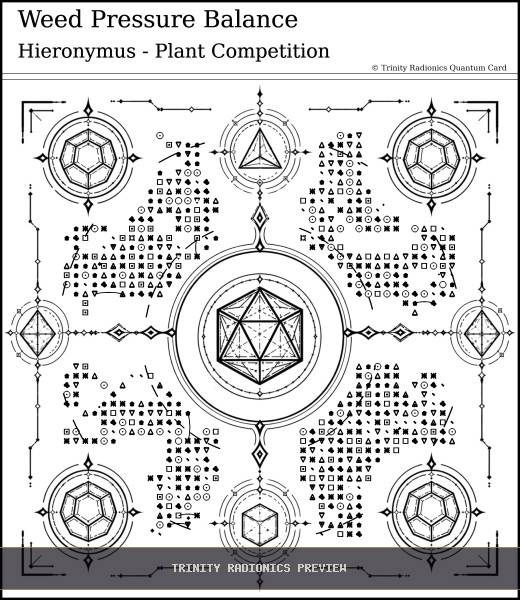 Weed Pressure Balance Quantum radionics card preview - Land, Soil & Ecosystems - Quantum / Premium