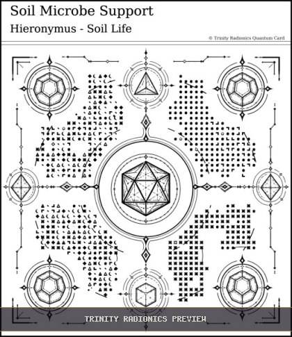 Soil Microbe Support Quantum radionics card preview