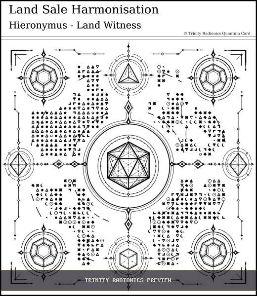 Land Sale Harmonisation Quantum radionics card preview - Land, Soil & Ecosystems - Quantum / Premium