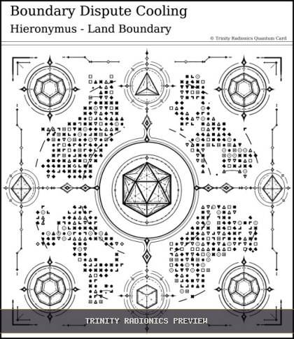 Boundary Dispute Cooling Quantum radionics card preview