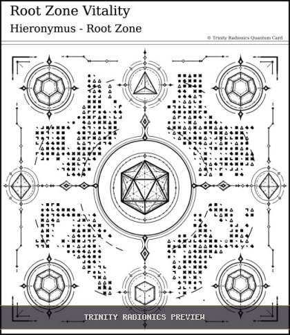 Root Zone Vitality Quantum radionics card preview