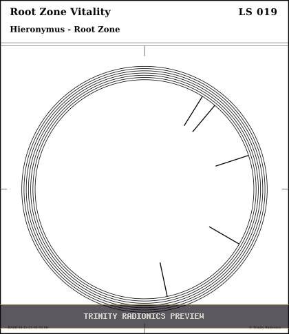 Root Zone Vitality Radial radionics card preview
