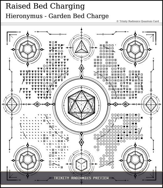 Raised Bed Charging Quantum radionics card preview - Land, Soil & Ecosystems - Quantum / Premium