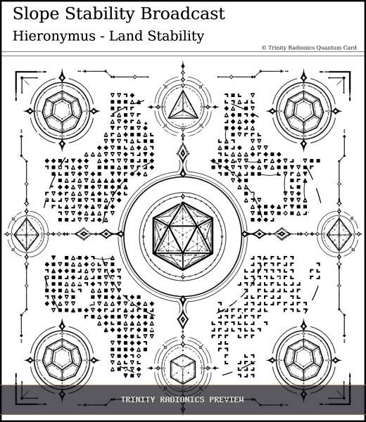 Slope Stability Broadcast Quantum radionics card preview - Land, Soil & Ecosystems - Quantum / Premium