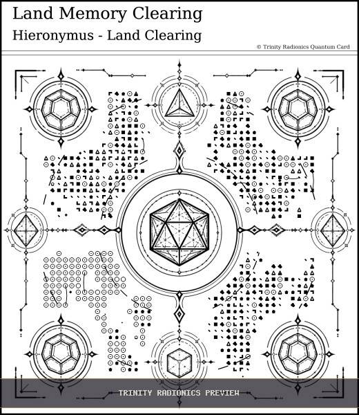 Land Memory Clearing Quantum radionics card preview - Land, Soil & Ecosystems - Quantum / Premium