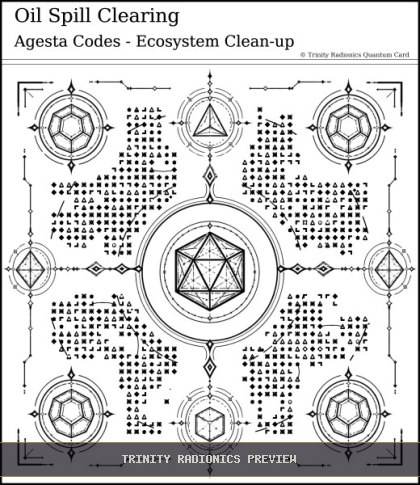 Oil Spill Clearing Quantum radionics card preview