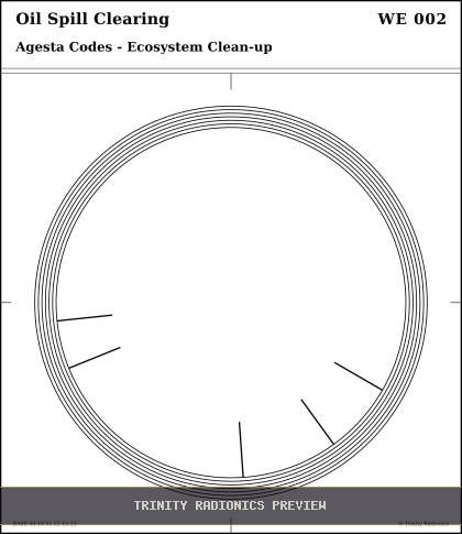 Oil Spill Clearing Radial radionics card preview