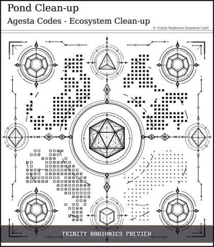 Pond Clean-up Quantum radionics card preview