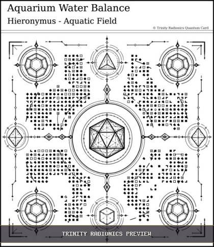 Aquarium Water Balance Quantum radionics card preview