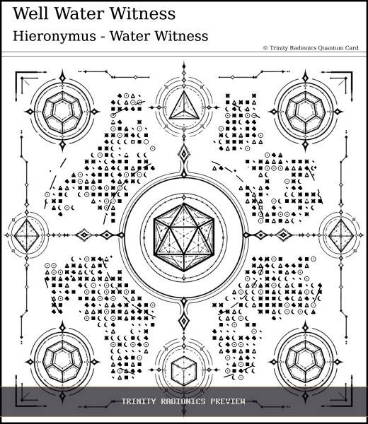 Well Water Witness Quantum radionics card preview - Water & Environmental Clean Up - Quantum / Premium