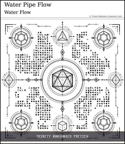 Water Pipe Flow Quantum radionics card preview
