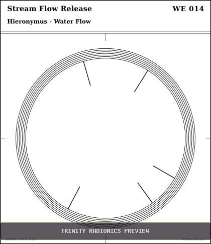 Stream Flow Release Radial radionics card preview