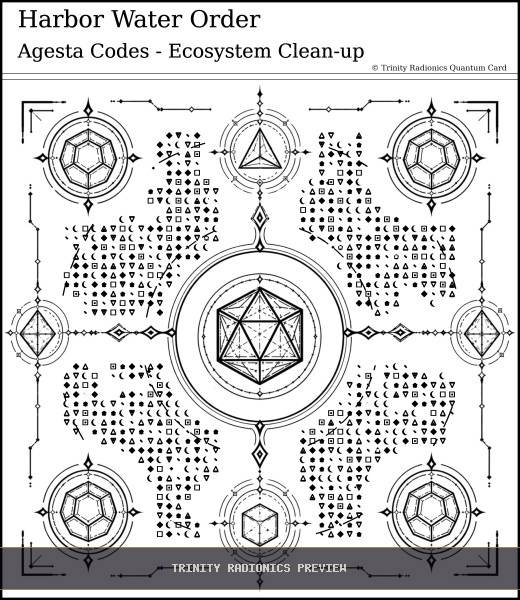 Harbor Water Order Quantum radionics card preview - Water & Environmental Clean Up - Quantum / Premium