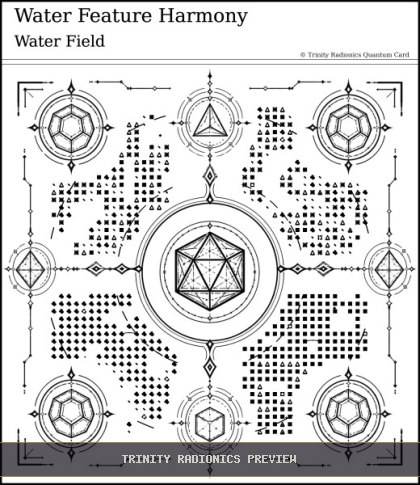 Water Feature Harmony Quantum radionics card preview