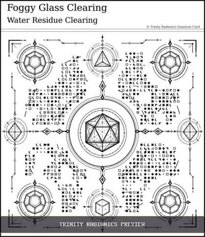 Foggy Glass Clearing Quantum radionics card preview