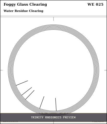 Foggy Glass Clearing Radial radionics card preview