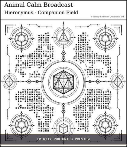 Animal Calm Broadcast Quantum radionics card preview