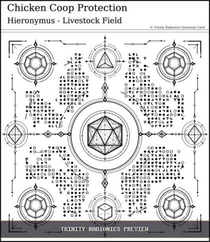 Chicken Coop Protection Quantum radionics card preview