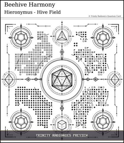 Beehive Harmony Quantum radionics card preview
