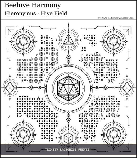 Beehive Harmony Quantum radionics card preview - Animals & Livestock - Quantum / Premium