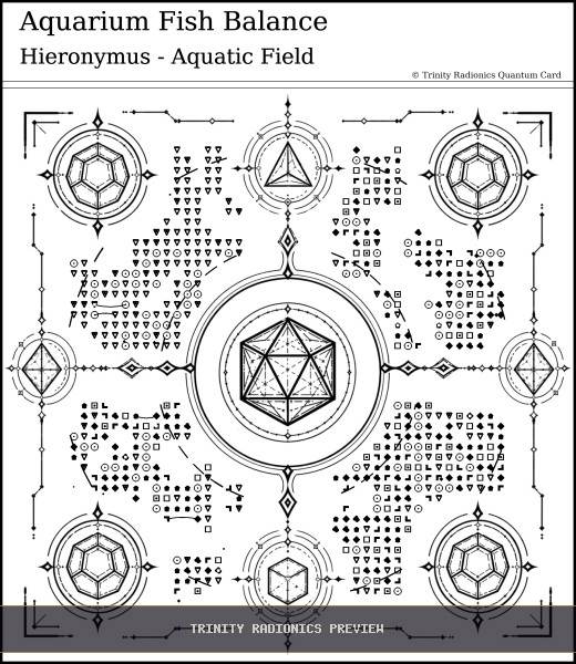 Aquarium Fish Balance Quantum radionics card preview - Animals & Livestock - Quantum / Premium