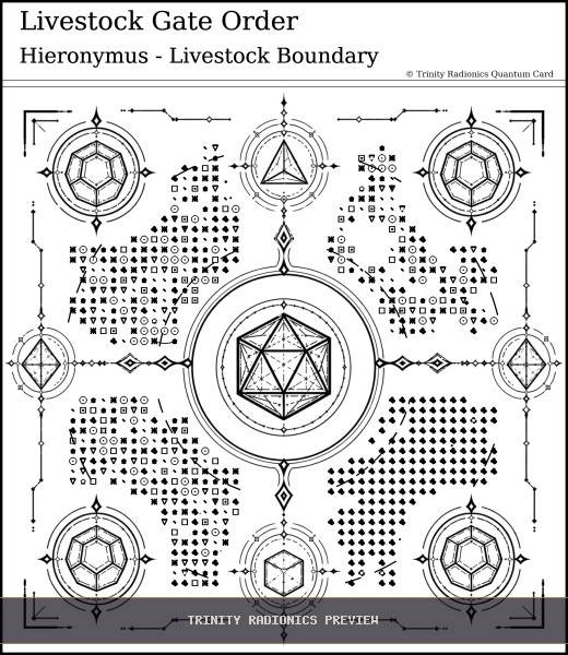 Livestock Gate Order Quantum radionics card preview - Animals & Livestock - Quantum / Premium