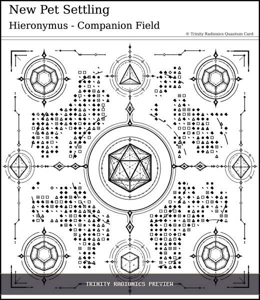 New Pet Settling Quantum radionics card preview - Animals & Livestock - Quantum / Premium