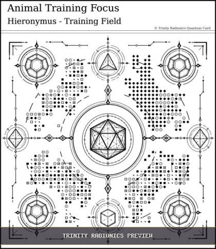 Animal Training Focus Quantum radionics card preview
