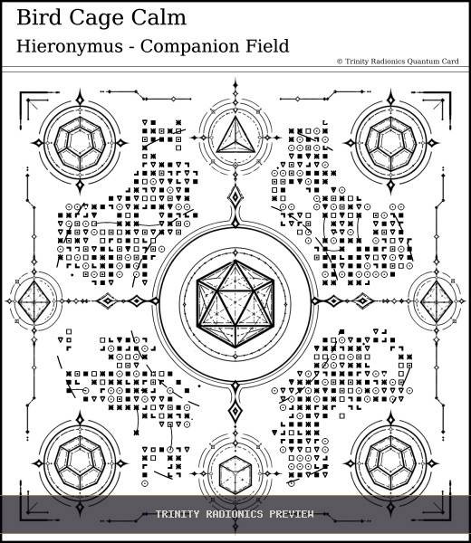 Bird Cage Calm Quantum radionics card preview - Animals & Livestock - Quantum / Premium