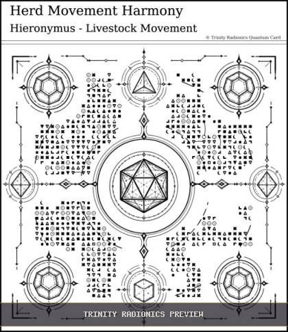 Herd Movement Harmony Quantum radionics card preview