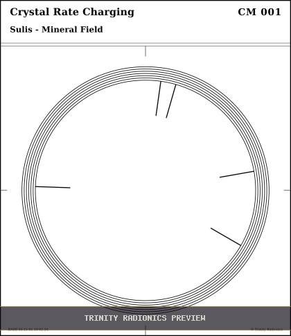 Crystal Rate Charging Radial radionics card preview