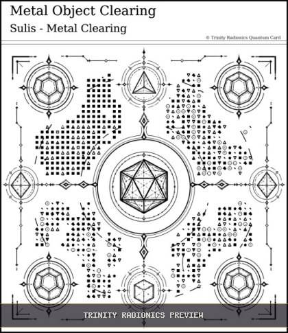 Metal Object Clearing Quantum radionics card preview