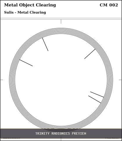 Metal Object Clearing Radial radionics card preview