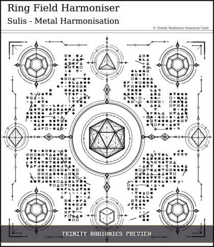 Ring Field Harmoniser Quantum radionics card preview