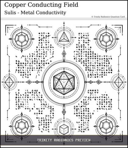 Copper Conducting Field Quantum radionics card preview