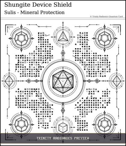 Shungite Device Shield Quantum radionics card preview