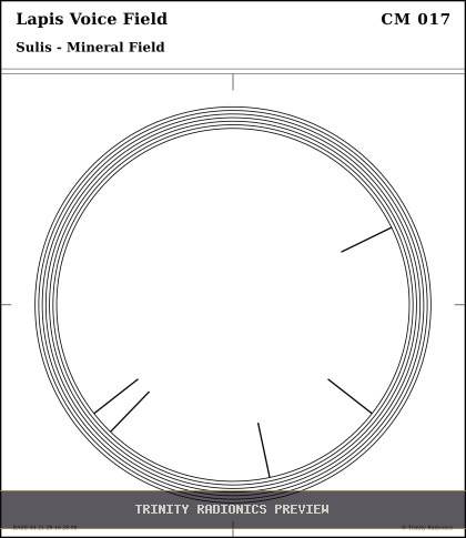 Lapis Voice Field Radial radionics card preview