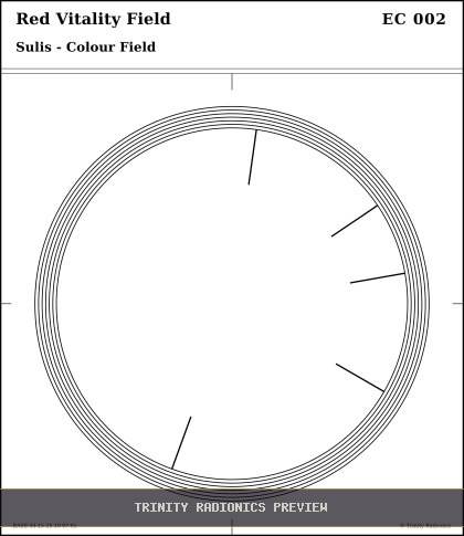 Red Vitality Field Radial radionics card preview