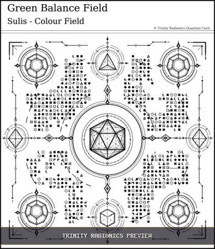 Green Balance Field Quantum radionics card preview